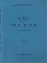 Rivista di studi Fenici Vol.XX n.2 1992