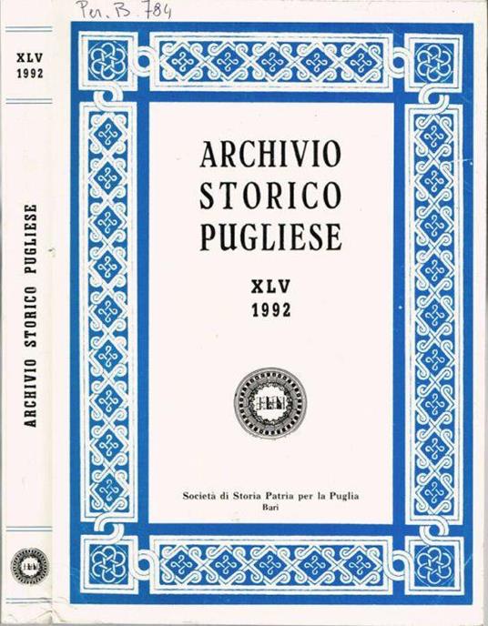 Archivio Storico Pugliese