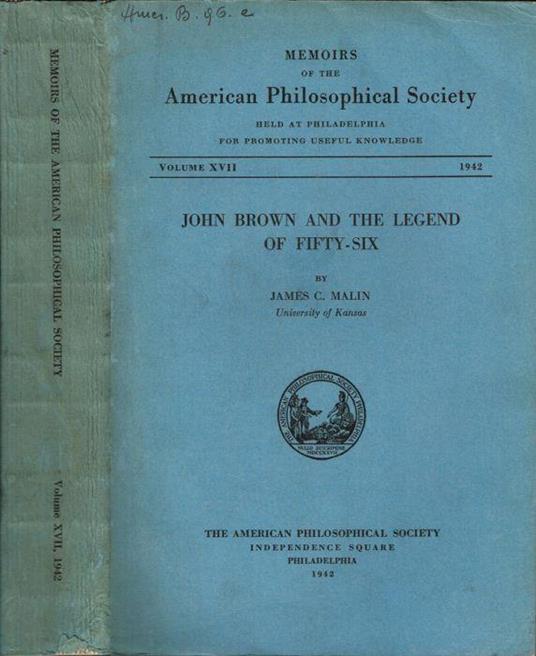 John Brown and the legend of Fifty-Six - copertina