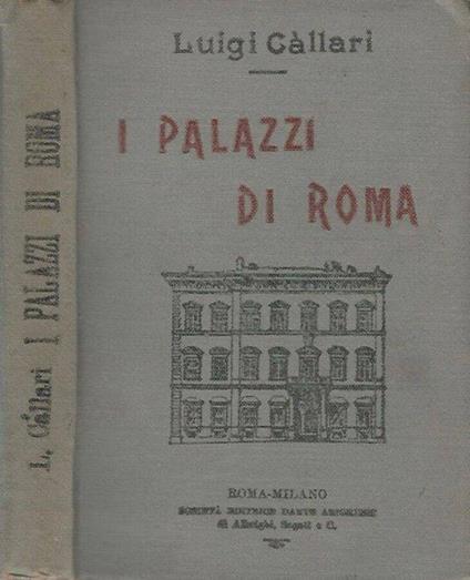 I palazzi di Roma - Luigi Callari - copertina