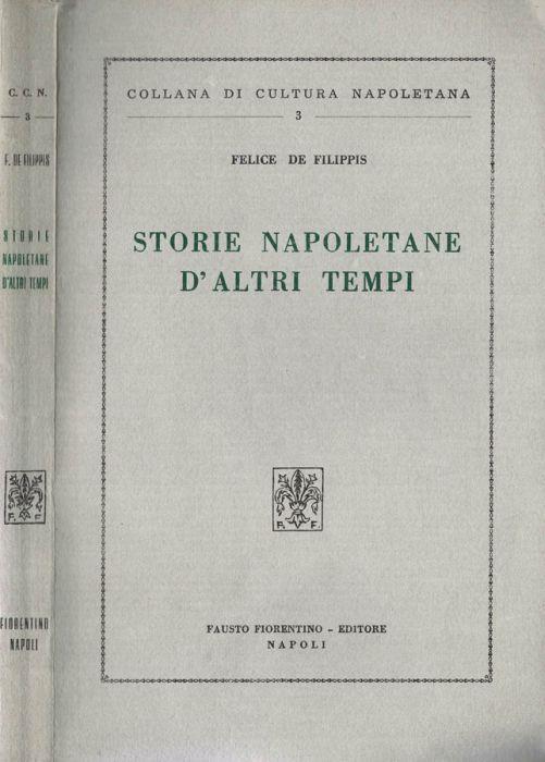 Storie napoletane d'altri tempi - Felice De Filippis - copertina