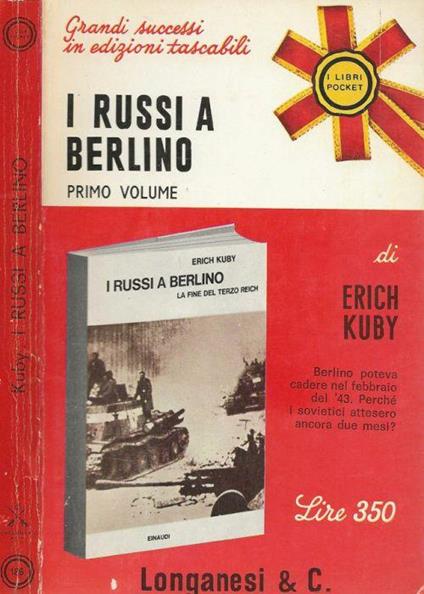 I Russi a Berlino Vol. I - Erich Kuby - copertina