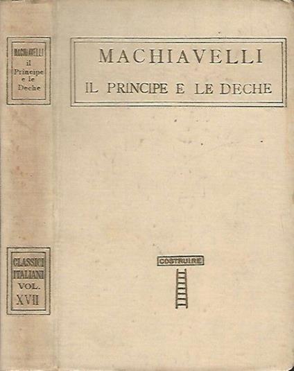 Il Principe e le Deche - Machiavelli - copertina