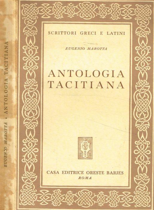 Antologia tacitiana - Eugenio Marotta - copertina