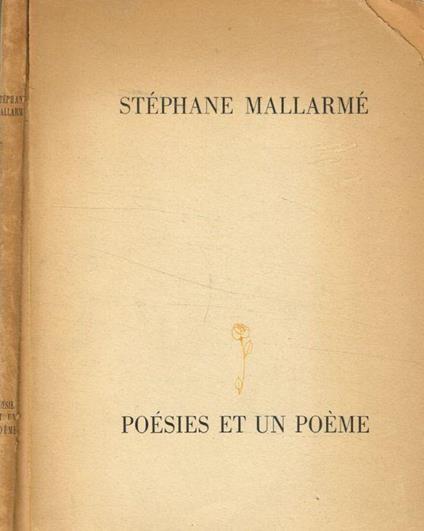 Poesies et un poeme - copertina