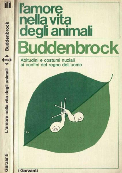 L' amore nella vita degli animali - Wolfgang von Buddenbrock - copertina