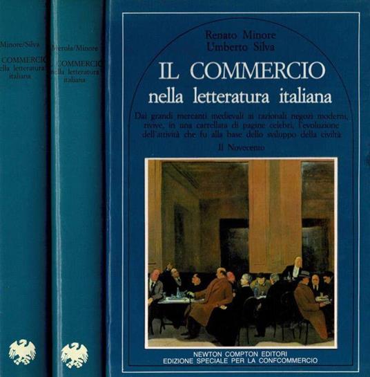 Il commercio nella letteratura italiana - Nicola Merola - copertina