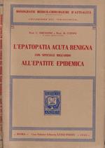 L' epatopatia acuta benigna con speciale riguardo all'epatite epidemica