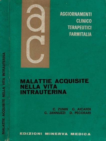 Malattie acquisite nella vita intrauterina - copertina