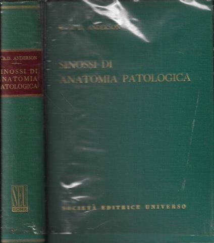 Sinossi di anatomia patologica - WAD Anderson - copertina