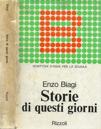 Storie di questi giorni - Enzo Biagi - copertina