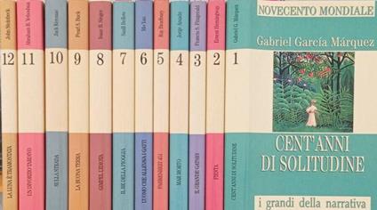 Novecento Europeo i grandi della narrativa Vol.1,2,3,4,5,6,7,8,9,10,11,12 -  Libro Usato - Mondadori 