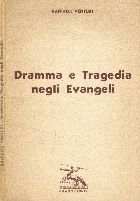 Dramma e tragedia negli Evangeli - copertina