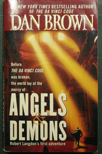 Angels & demons - Dan Brown - copertina