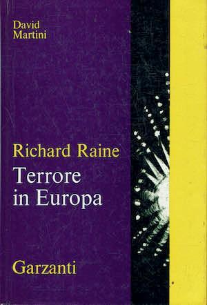 Terrore in Europa - Richard Raine - copertina