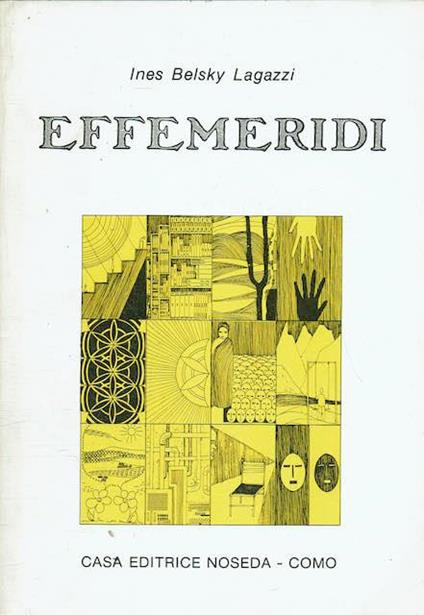 Effemeridi - Ines Belski Lagazzi - copertina