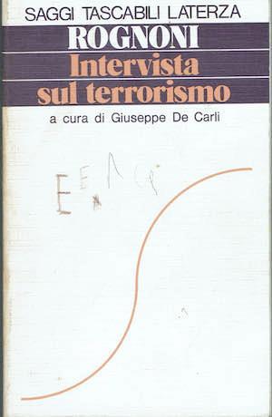 Intervista sul terrorismo - copertina