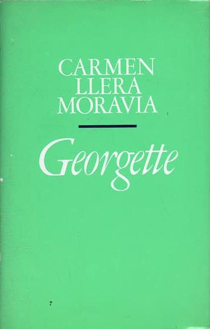 Georgette - Carmen Llera Moravia - copertina