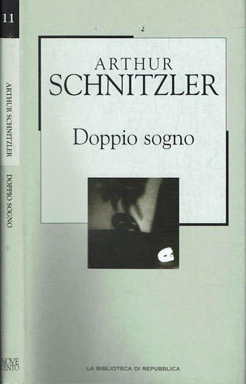 Doppio Sogno - Arthur Schnitzler - copertina