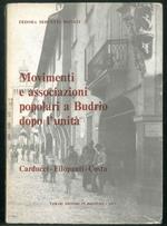 Movimenti e associazioni popolari a Budrio dopo l'unità (1861-1895). Carducci - Filopanti - Costa