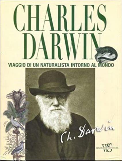 Viaggio Di Un Naturalista Intorno Al Mondo - Charles Darwin - copertina