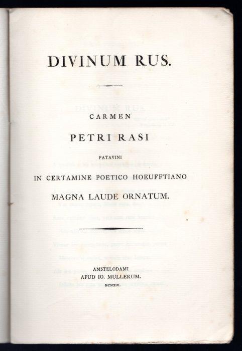 Divinum Rus - Pietro Rasi - copertina