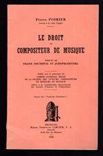 Le droit du Compositeur de musique