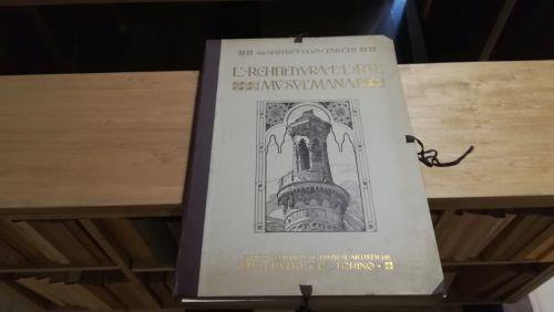 L' Architettura e L' arte Musulmana - Ugo Tarchi - copertina