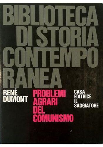 Problemi agrari del comunismo - René Dumont - copertina