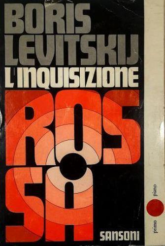 L' inquisizione rossa - Boris Levitskij - copertina