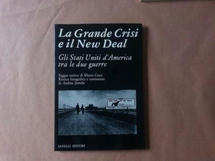 La grande crisi e il New Deal - Marco Causi - copertina