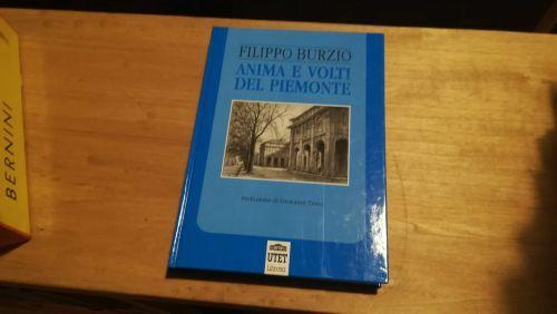 Anima e volti del Piemonte - Filippo Burzio - copertina