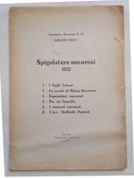 Spigolature novaresi. 1952
