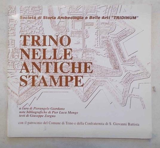 Trino nelle antiche stampe - Giordano - copertina