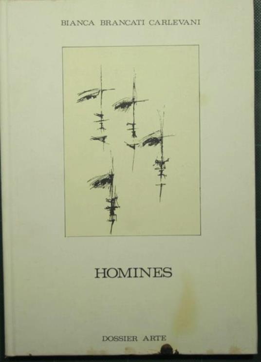 Homines - Bianca Brancati Carlevani - copertina
