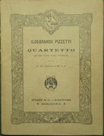 Quartetto in La Maggiore per 2 violini, viola e violoncello