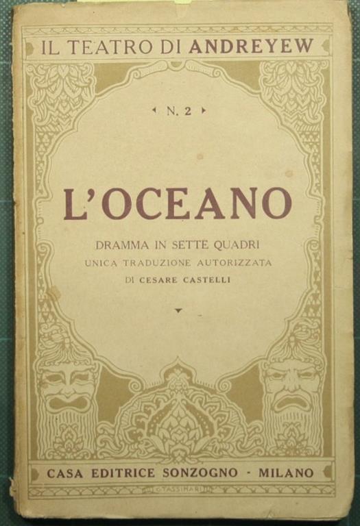 L' oceano - Leonida Andréef - copertina