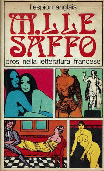 M.lle Saffo - Eros nella letteratura francese - il XVIII secolo - copertina