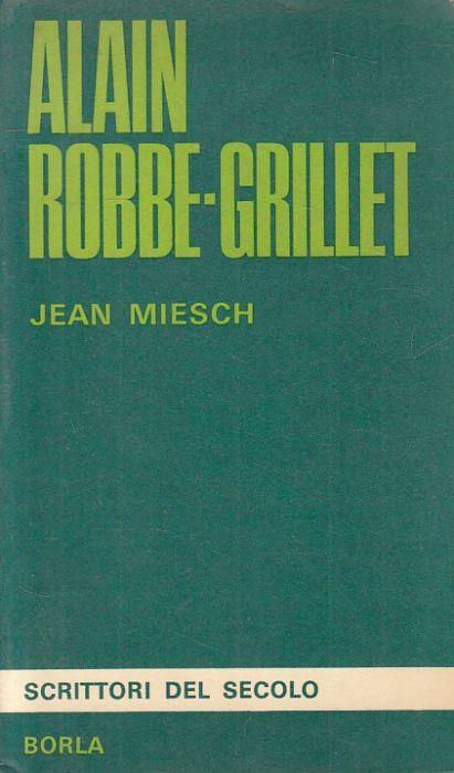 Alain Robbe Grillet - Jean Miesch - copertina