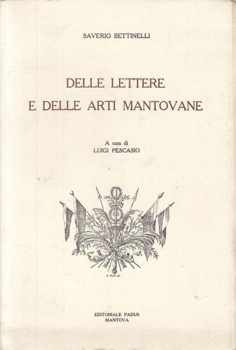 Lettere e Arti Mantovane - Saverio Bettinelli - copertina