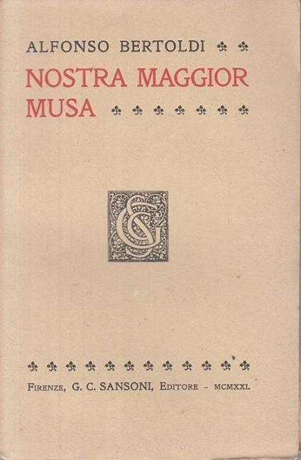 Mostra Maggior Musa - Alfonso Bertoldi - copertina