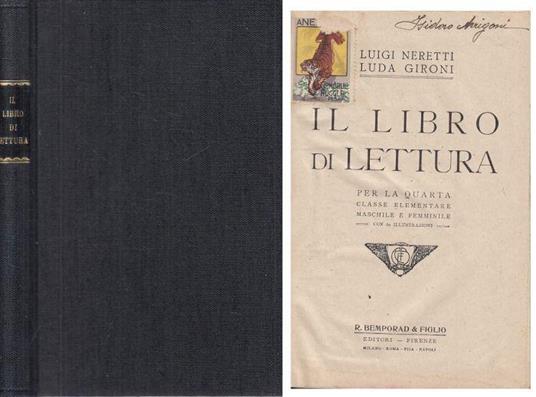 Il Libro di Lettura per Quarta Elementare - Luda Gironi - Libro Usato -  Bemporad - | IBS