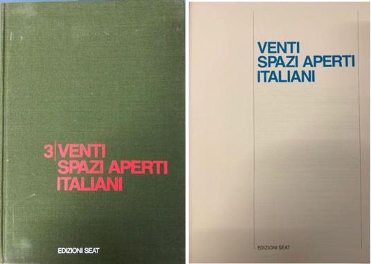 Venti Spazi Aperti Italiani - Carmine Benincasa - copertina