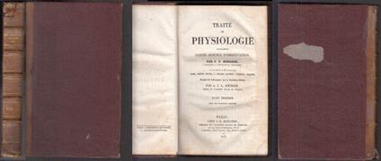 Traitè De Physiologie Tome I Comme Science - C.F Burdach - copertina