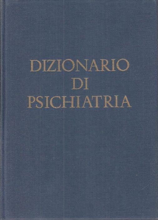 Dizionario di Psichiatria - Antoine Porot - copertina