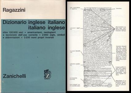 Dizionario Inglese Italiano - Giuseppe Ragazzini - Libro Usato - Zanichelli  