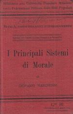 I Principali Sistemi di Morale