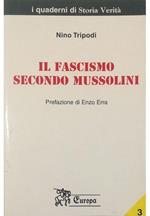 Il fascismo secondo Mussolini