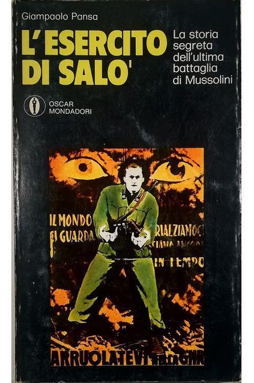 L' esercito di Salò - Giampaolo Pansa - copertina