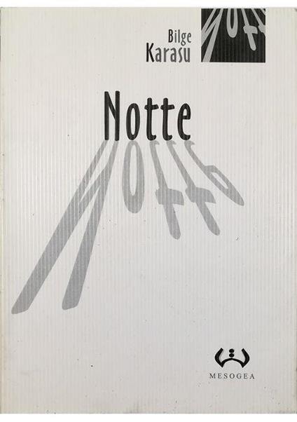 Notte - Bilge Karasu - copertina